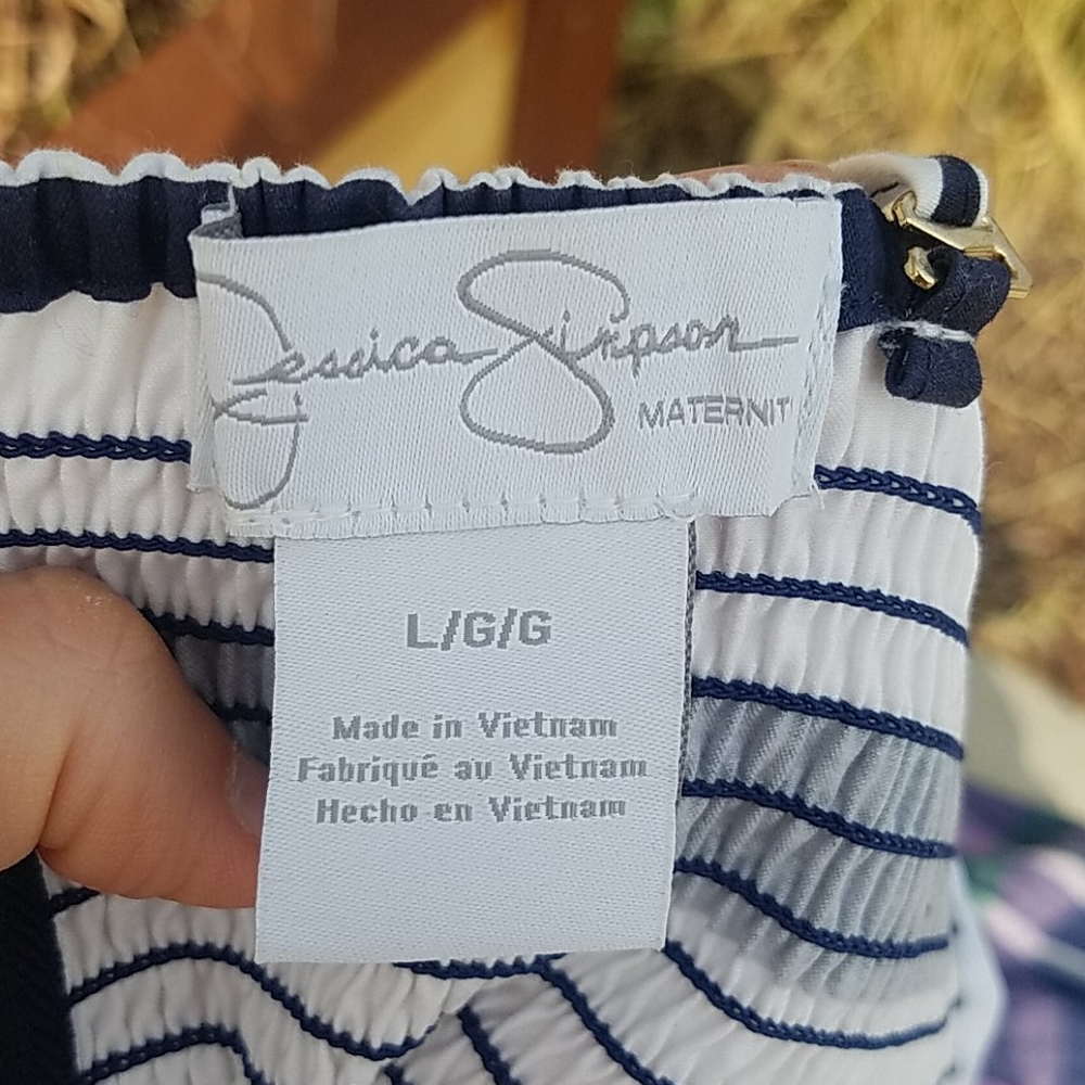 Jessica simpson maternity maxi dress L - Picture 9 of 10